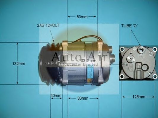 Компрессор, кондиционер AUTO AIR GLOUCESTER SSP015120