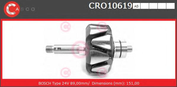 Ротор, генератор CASCO CRO10619AS