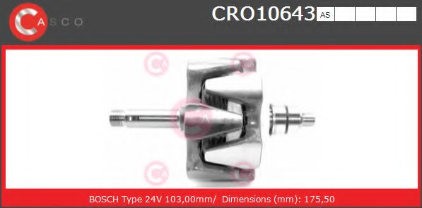 Ротор, генератор CASCO CRO10643AS