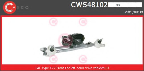 Система очистки окон CASCO CWS48102GS