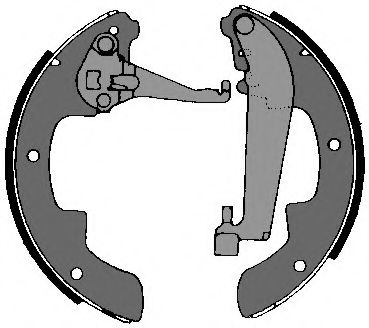 Комплект тормозных колодок VEMA 84288