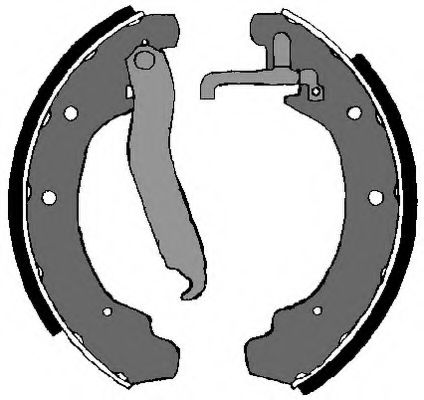 Комплект тормозных колодок VEMA 84412