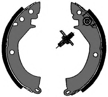 Комплект тормозных колодок VEMA 84441