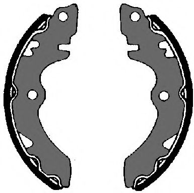 Комплект тормозных колодок VEMA 84627