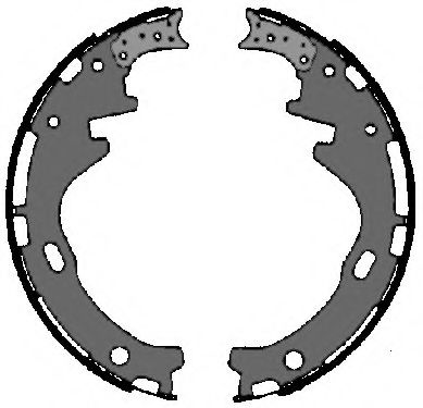 Комплект тормозных колодок VEMA 84659