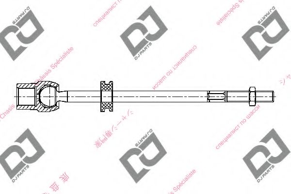 Осевой шарнир, рулевая тяга DJ PARTS DR1125