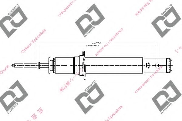Амортизатор DJ PARTS DS1161GT