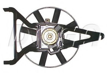 Вентилятор, охлаждение двигателя DOGA ECI029