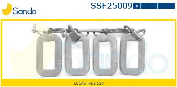 Обмотка возбуждения, стартер SANDO SSF25009.0