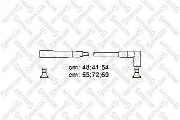 Комплект проводов зажигания STELLOX 10-38207-SX