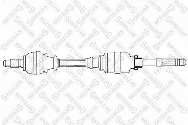 Приводной вал STELLOX 158 1775-SX