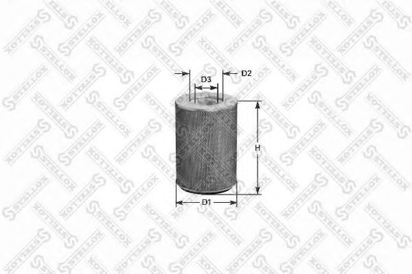 Воздушный фильтр STELLOX 81-21022-SX