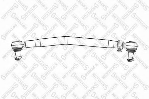 Продольная рулевая тяга STELLOX 84-35507-SX