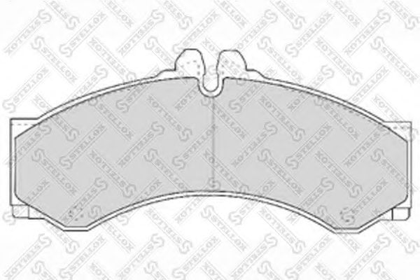 Комплект тормозных колодок, дисковый тормоз STELLOX 85-01415-SX