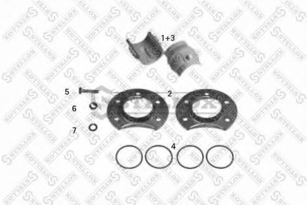Ремонтный комплект, тормозной ра STELLOX 85-07027-SX