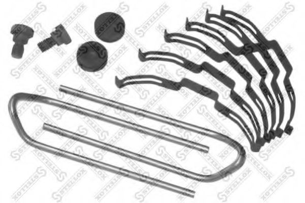 Комплект тормозных колодок, дисковый тормоз STELLOX 85-01416-SX
