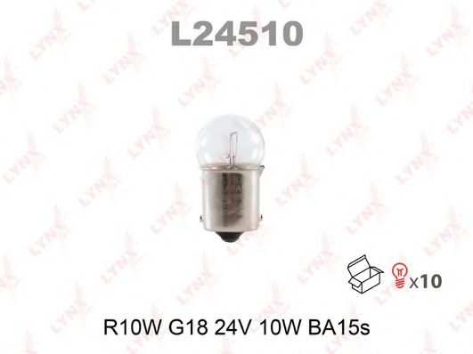 Лампа накаливания LYNXauto L24510