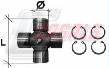 Шарнир, продольный вал CASALS CR31