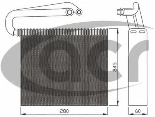 Испаритель, кондиционер ACR 310165