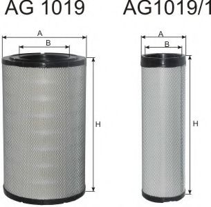 Воздушный фильтр GOODWILL AG 1019