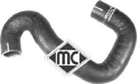 Шланг радиатора Metalcaucho 09105