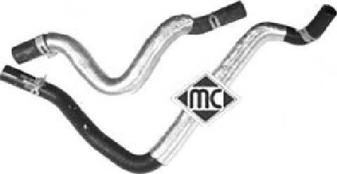 Шланг, теплообменник - отопление Metalcaucho 09140