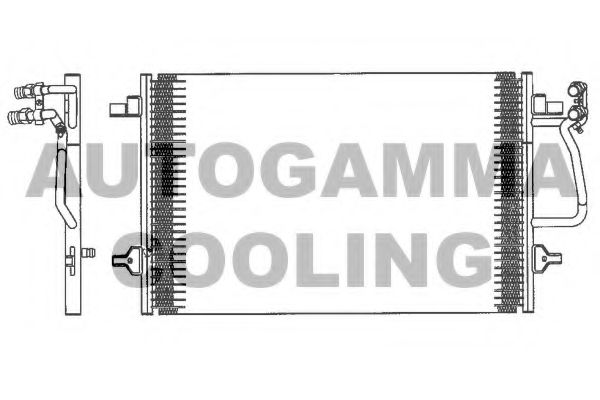 Конденсатор, кондиционер AUTOGAMMA 102603