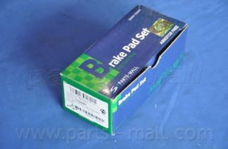 Комплект тормозных колодок, дисковый тормоз PARTS-MALL PKC-024-S