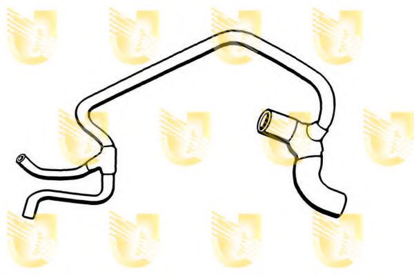 Шланг радиатора UNIGOM F4278