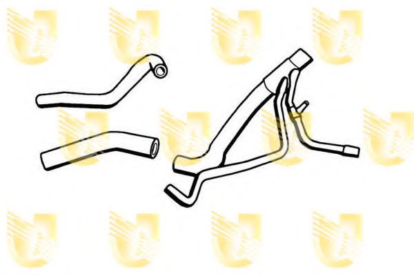 Шланг радиатора UNIGOM R4388