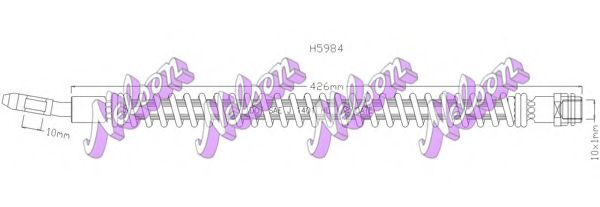Тормозной шланг Brovex-Nelson H5984