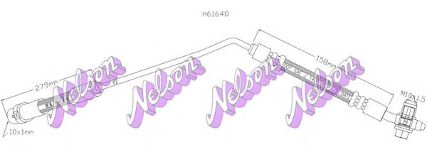Тормозной шланг Brovex-Nelson H6164Q
