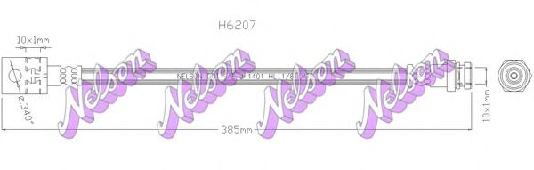 Тормозной шланг Brovex-Nelson H6207