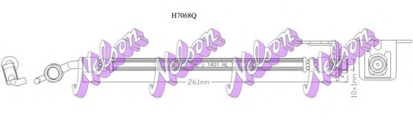Тормозной шланг Brovex-Nelson H7068Q