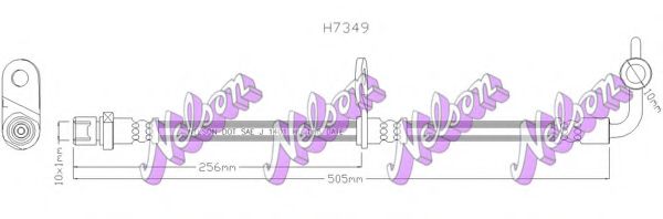 Тормозной шланг Brovex-Nelson H7349