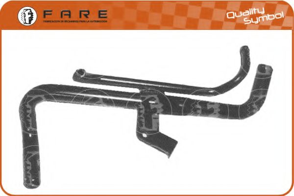 Трубка охлаждающей жидкости FARE SA 3198
