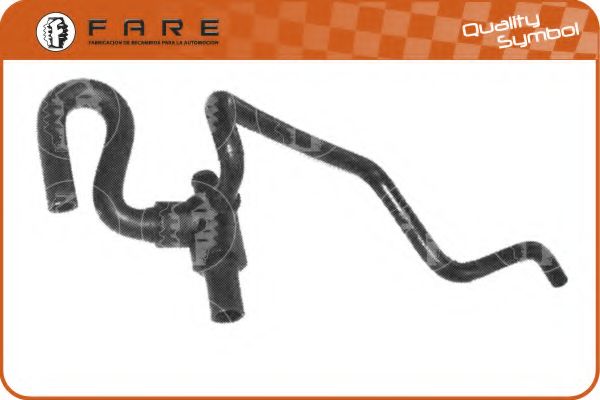 Шланг радиатора FARE SA 8885