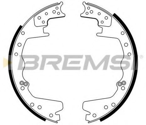 Комплект тормозных колодок BREMSI GF4583