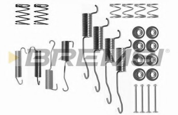 Комплектующие, тормозная колодка BREMSI SK0776