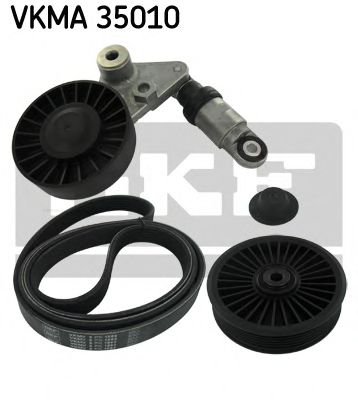 Поликлиновой ременный комплект SKF VKMA 35010
