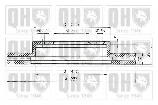 Тормозной диск IPI 297