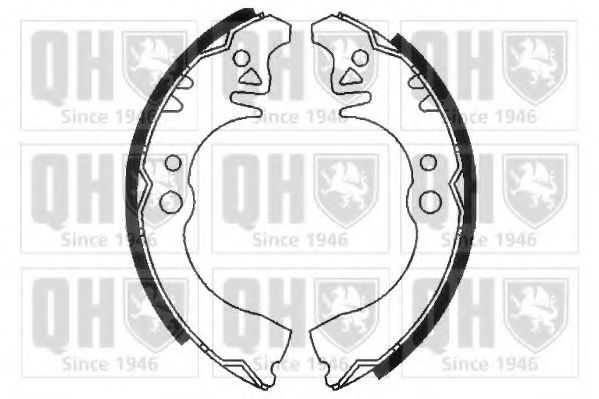 Комплект тормозных колодок QUINTON HAZELL BS805