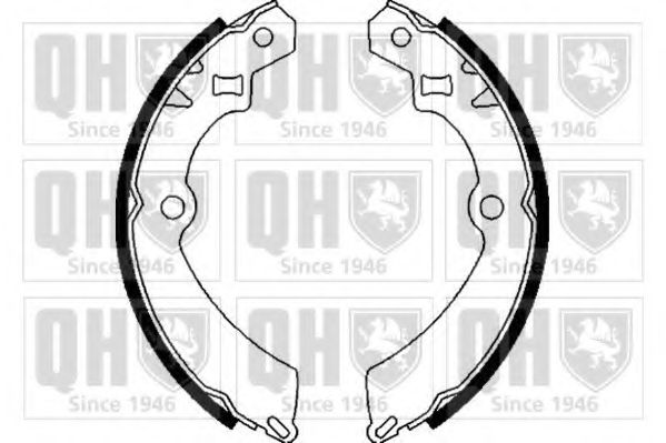 Комплект тормозных колодок QUINTON HAZELL BS823