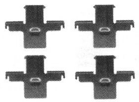 Комплектующие, колодки дискового тормоза FERODO FBA524