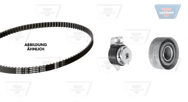 Комплект ремня ГРМ OPTIBELT KT 1086