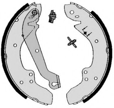 Комплект тормозных колодок BREMBO S 23 567