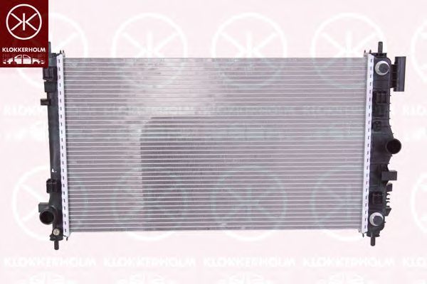 Радиатор, охлаждение двигателя KLOKKERHOLM 5079302470