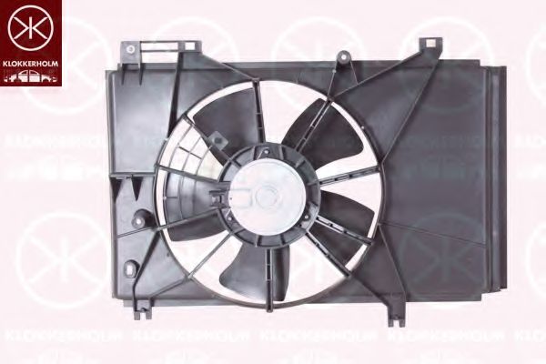 Вентилятор, охлаждение двигателя KLOKKERHOLM 34212601