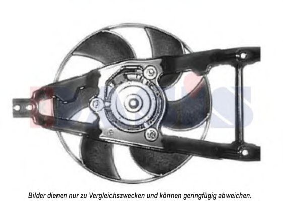 Вентилятор, охлаждение двигателя AKS DASIS 088050N