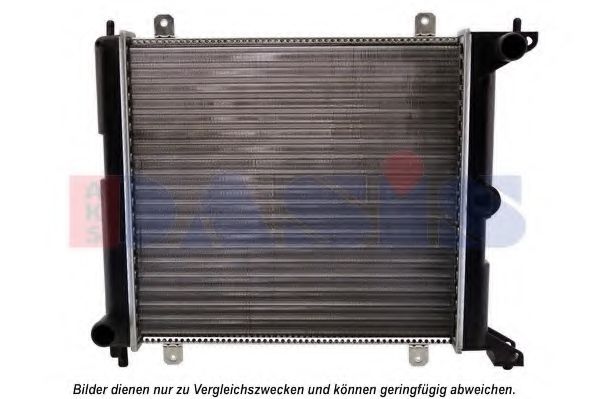 Радиатор, охлаждение двигателя AKS DASIS GRD143
